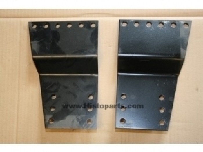 Side plate set for IHC seat