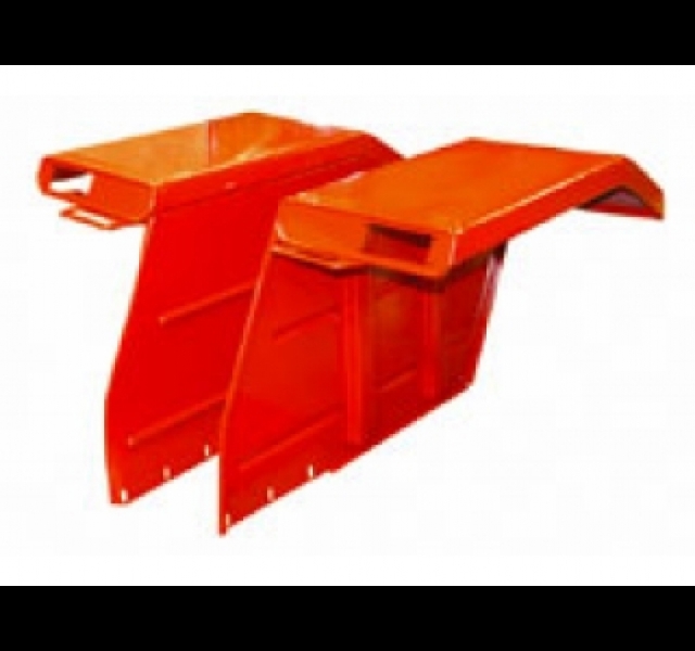 Stel spatborden Massey Ferguson 230 - 390 en Franse MF tractoren