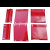 productfoto van Stel spatborden Massey Ferguson 230 - 390 en Franse MF tractoren