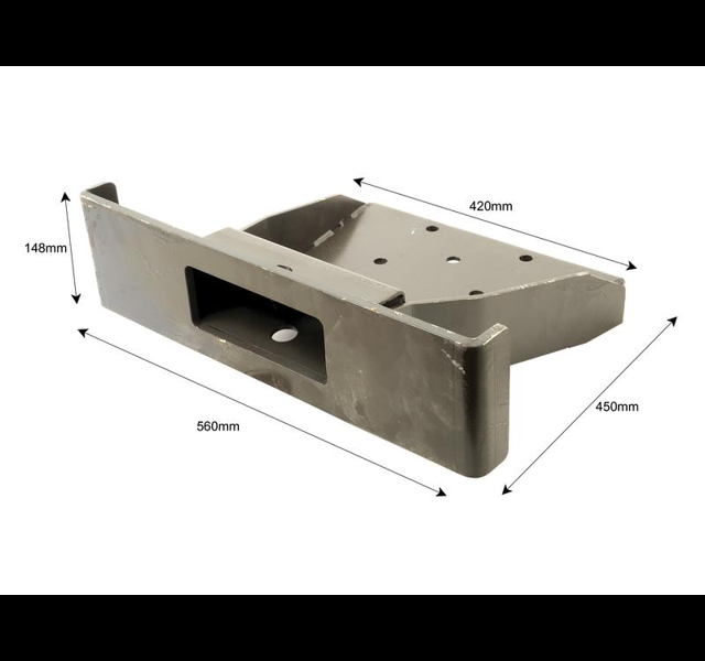 Front bumper MF135 & 35 Histoparts