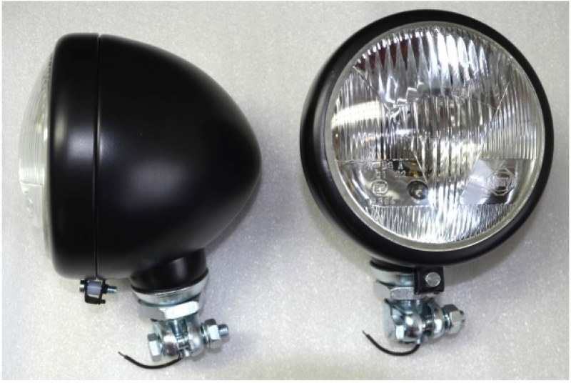 Koplamp Set met 24mm buismontage onder.
