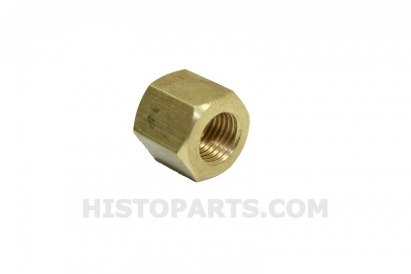 Manifold brass nut, 5/16" UNF