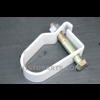 Toolbox mounting bracket, curved, Ferguson