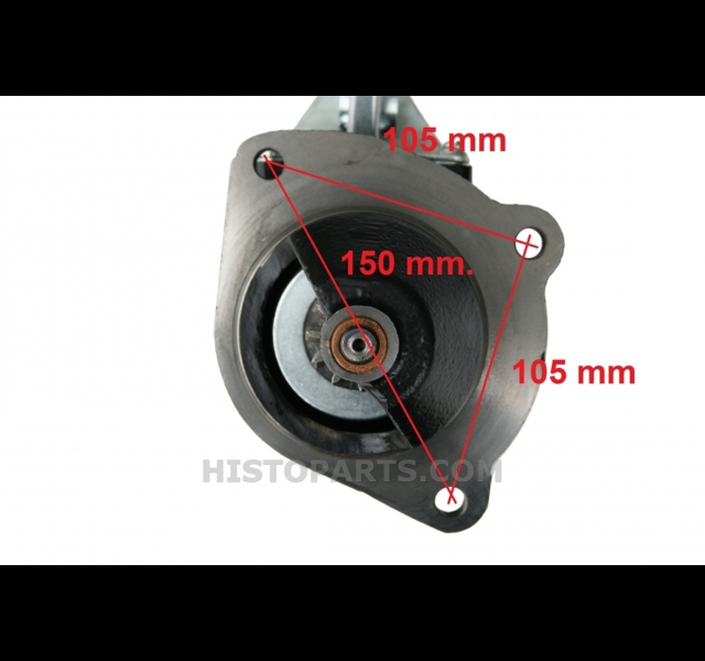 Startmotor, Fordson Dexta, Super Dexta Histoparts