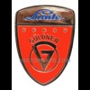 Chrome nose emblem, Guldner G-serie