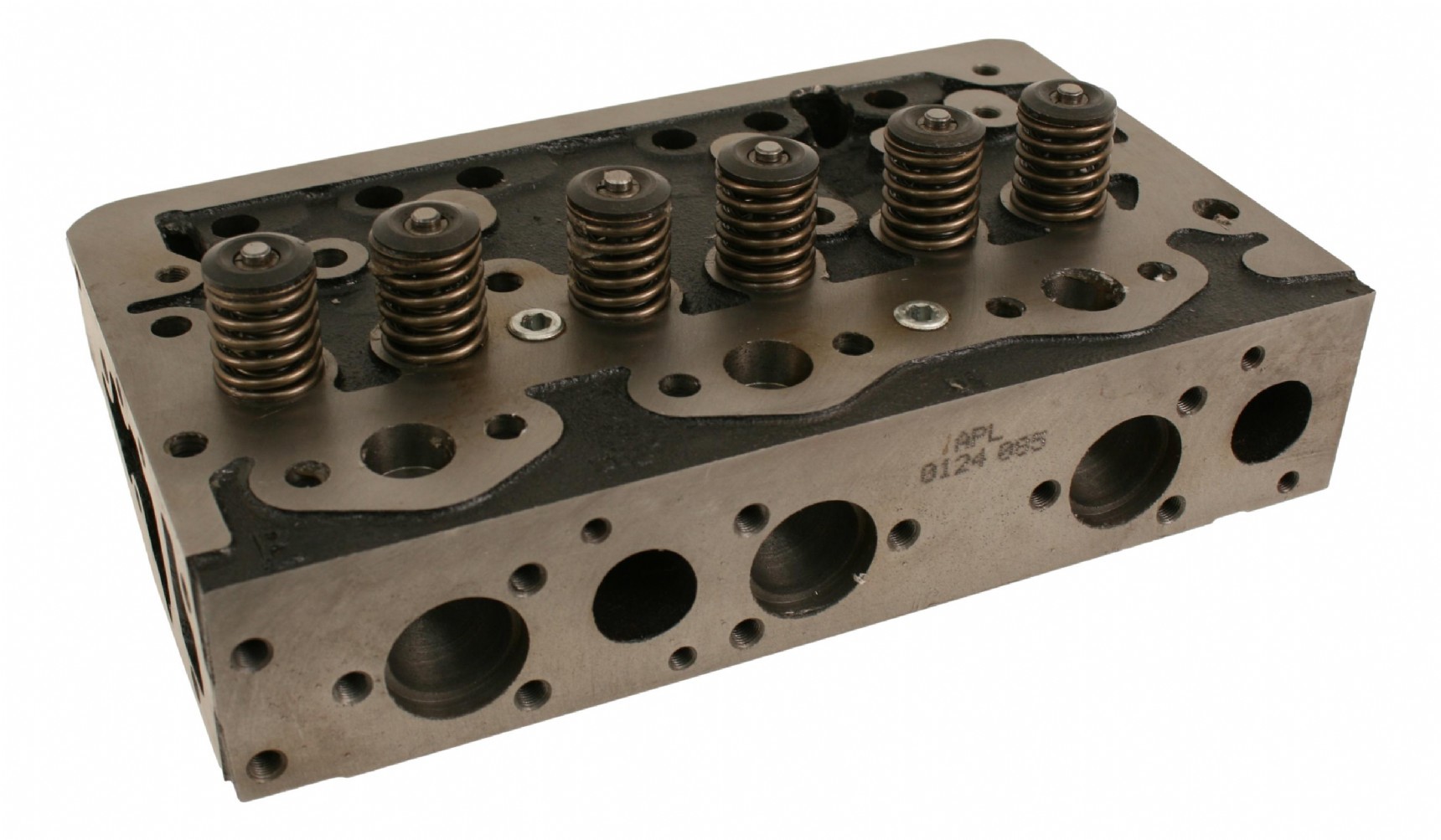 Cylinder head with valves