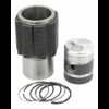 Piston, liner and ring set, Deutz FL712