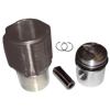 Piston, liner and ring set, Deutz FL812