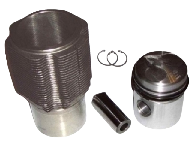Piston, liner and ring set, Deutz FL812