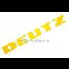 DEUTZ, yellow decal, 240 x 26mm