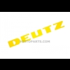 DEUTZ, yellow decal, 182 x 20 mm