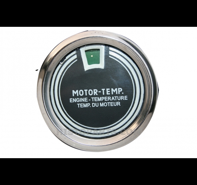Temperatuurmeter voor luchtgekoeld. 60mm inbouw