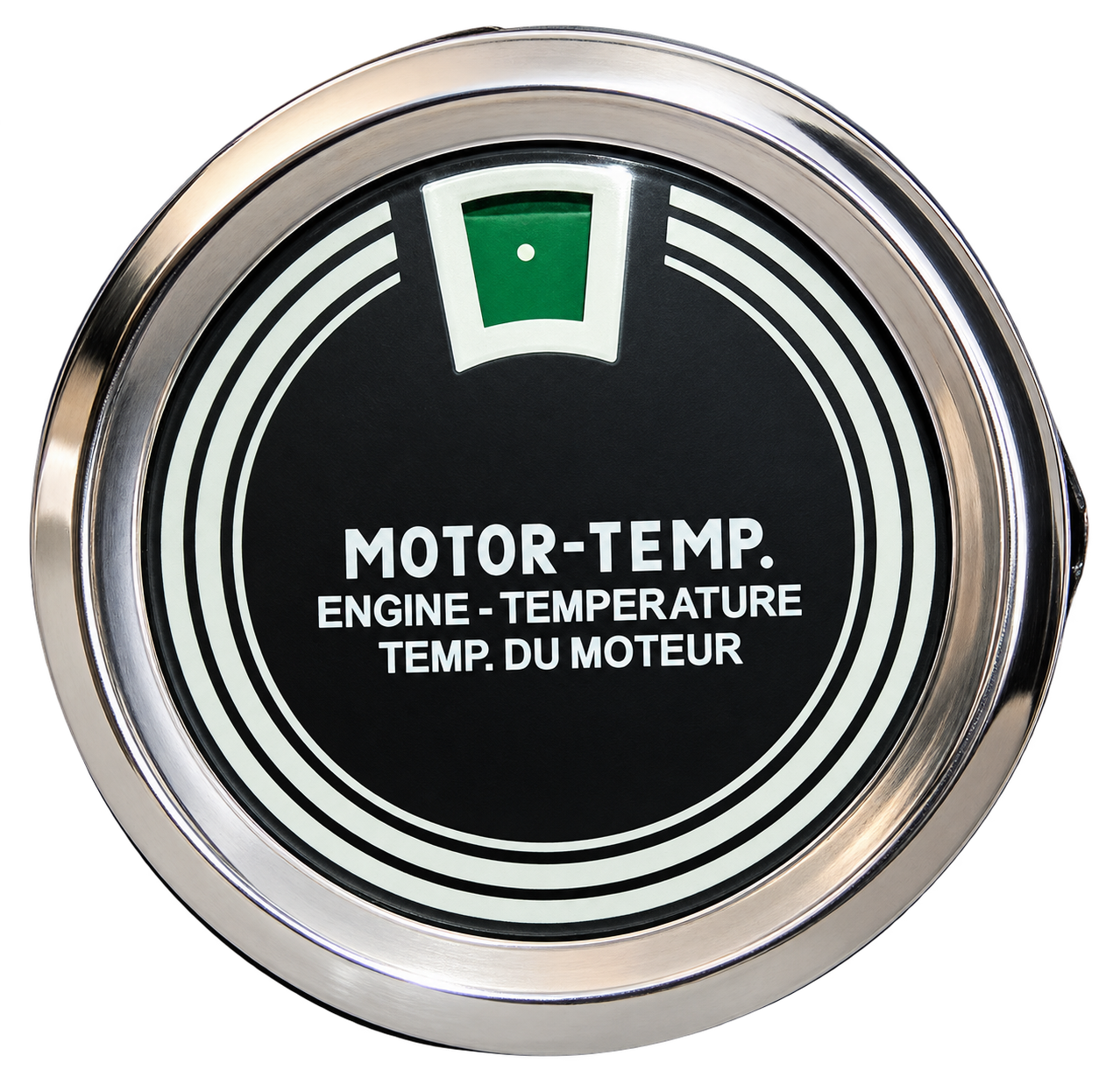 Temperatuurmeter voor luchtgekoeld. 60mm inbouw