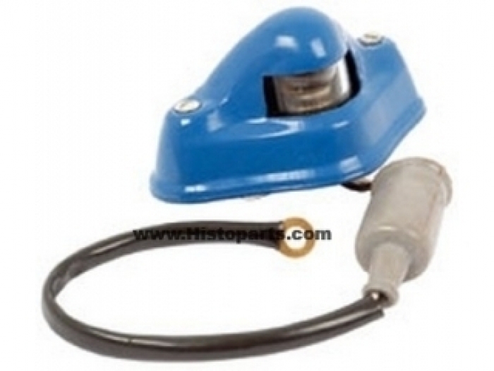 Number plate light,