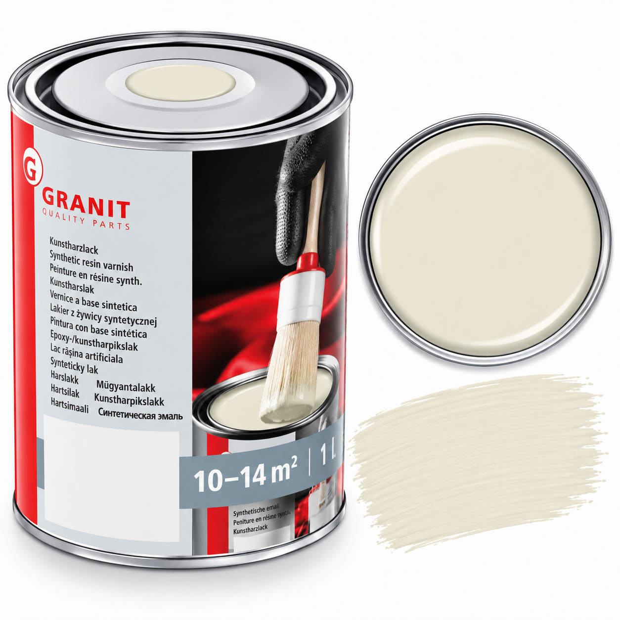 RAL 1013 Parelwit 1 Liter