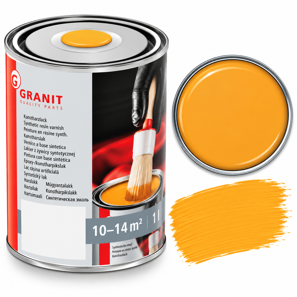 RAL 1017 Saffron-yellow 1 liter