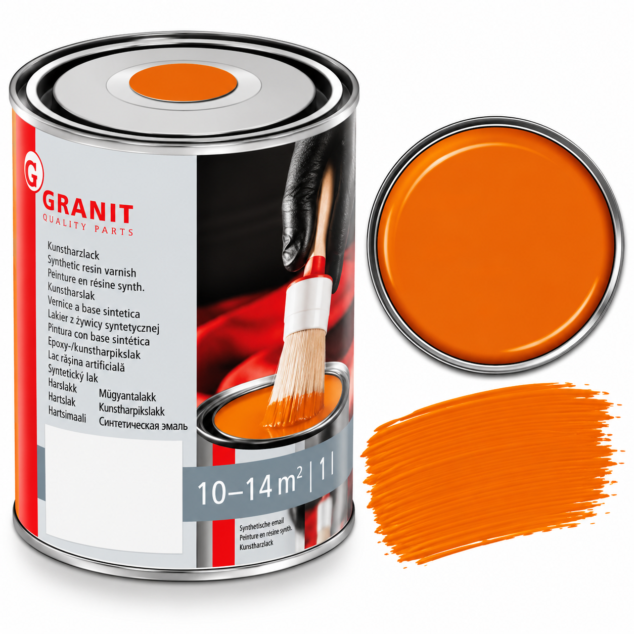 RAL 2000 Yellow-orange 1 Liter