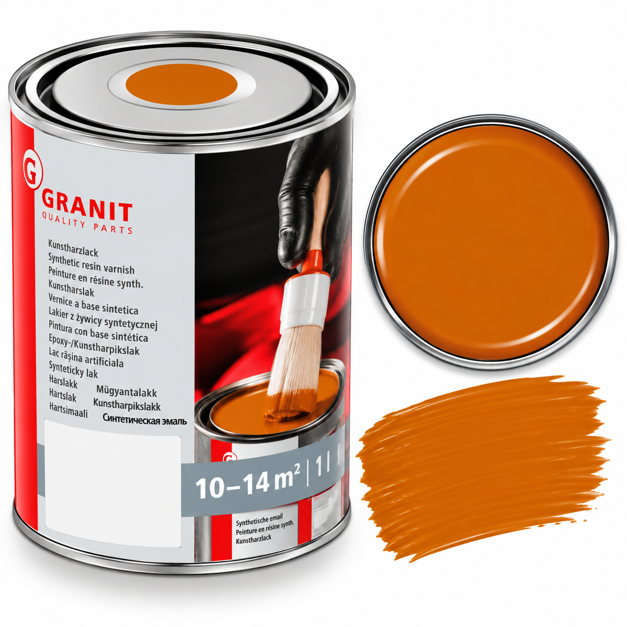 RAL 2010 Signaal-oranje 1 Liter