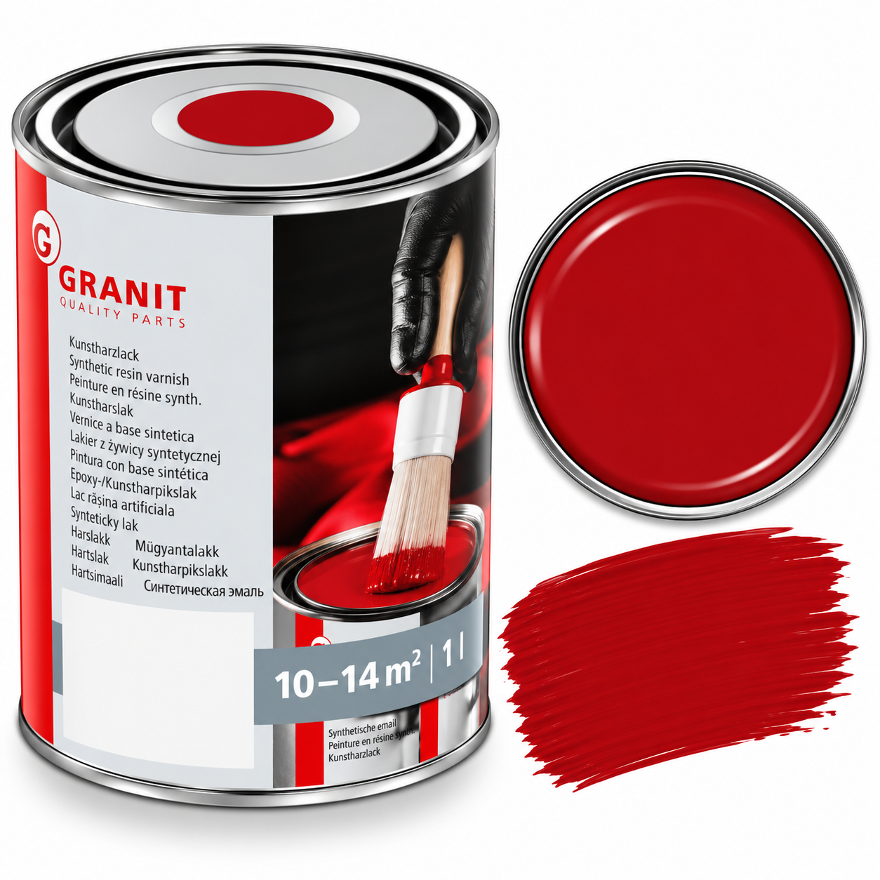 RAL 3002 Karmijn-rood 1 liter