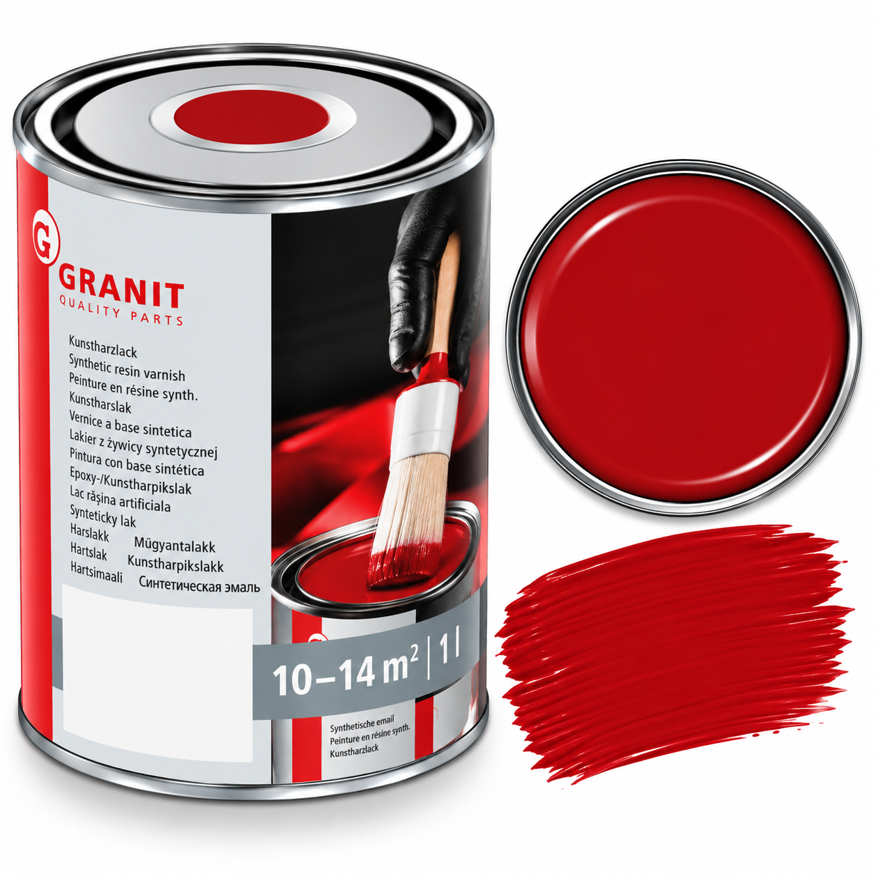 RAL 3003 Rubyred 1 Liter