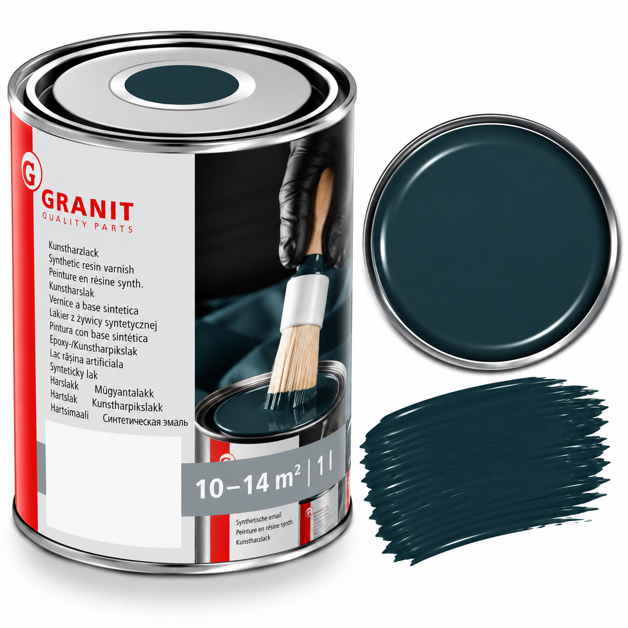 RAL 5001 Groenblauw 1 Liter