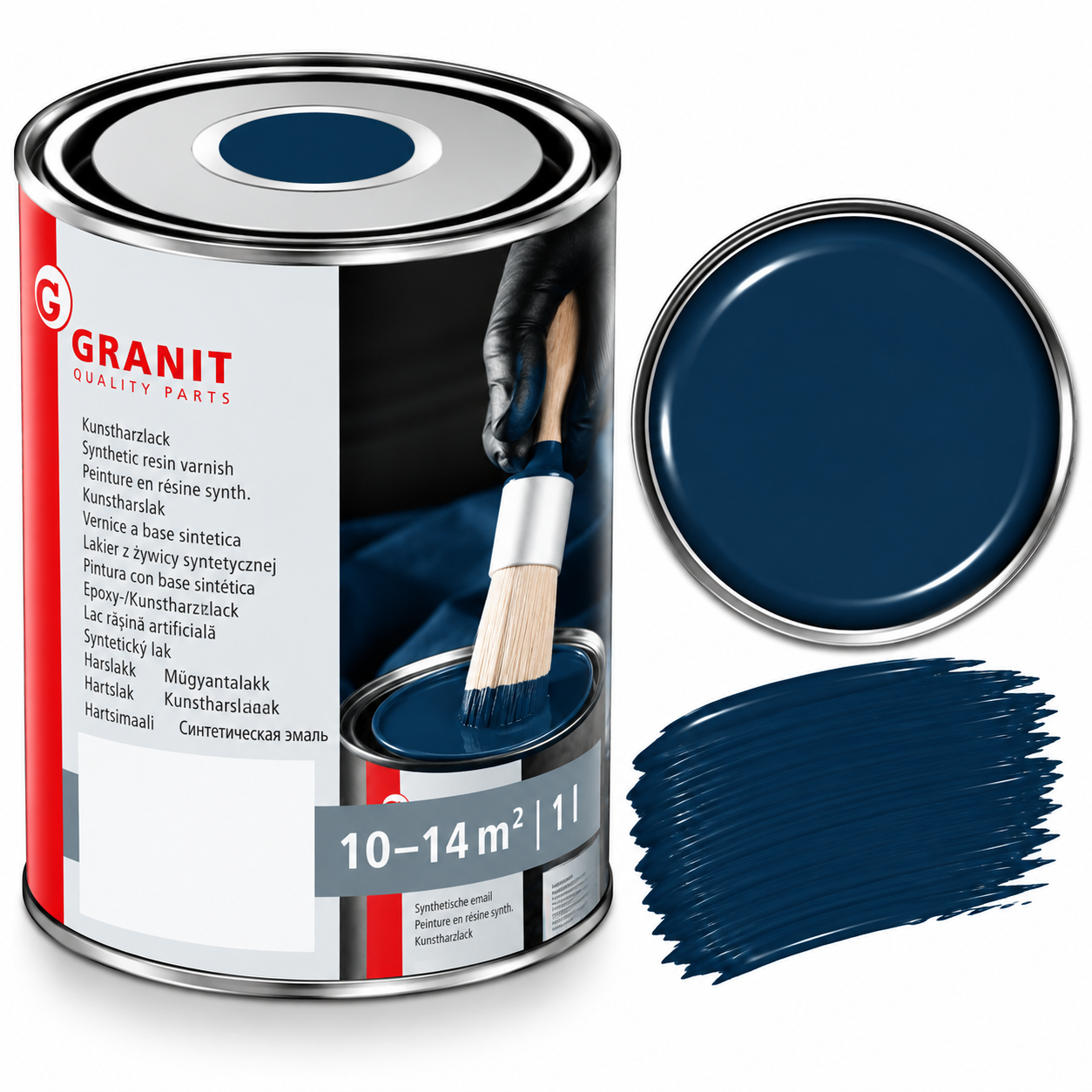 RAL 5003 Saffierblauw 1 Liter