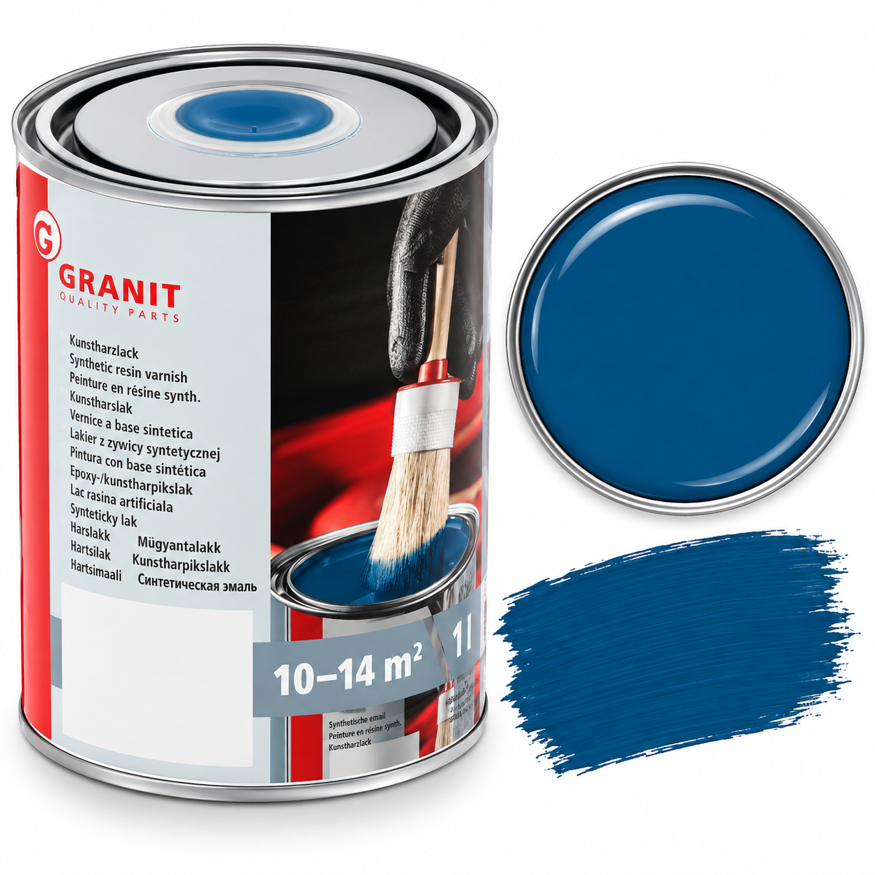 RAL 5010 Gentiaanblauw 1 Liter