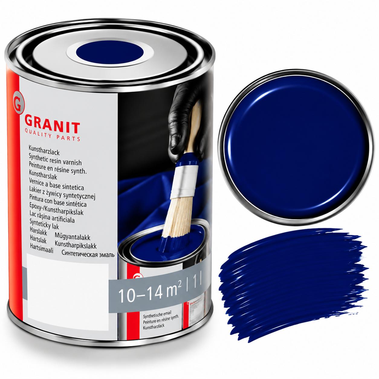 RAL 5017, Traffic-Blue. 1 Ltr