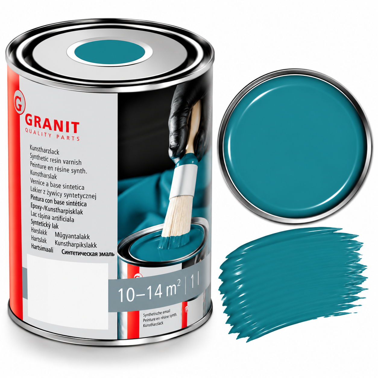 RAL 5018 Turquoise-Blue 1 Ltr