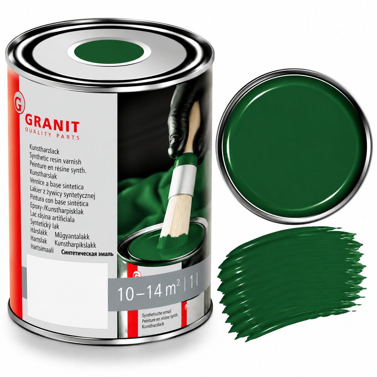 RAL 6002 Leaf-green 1 Liter