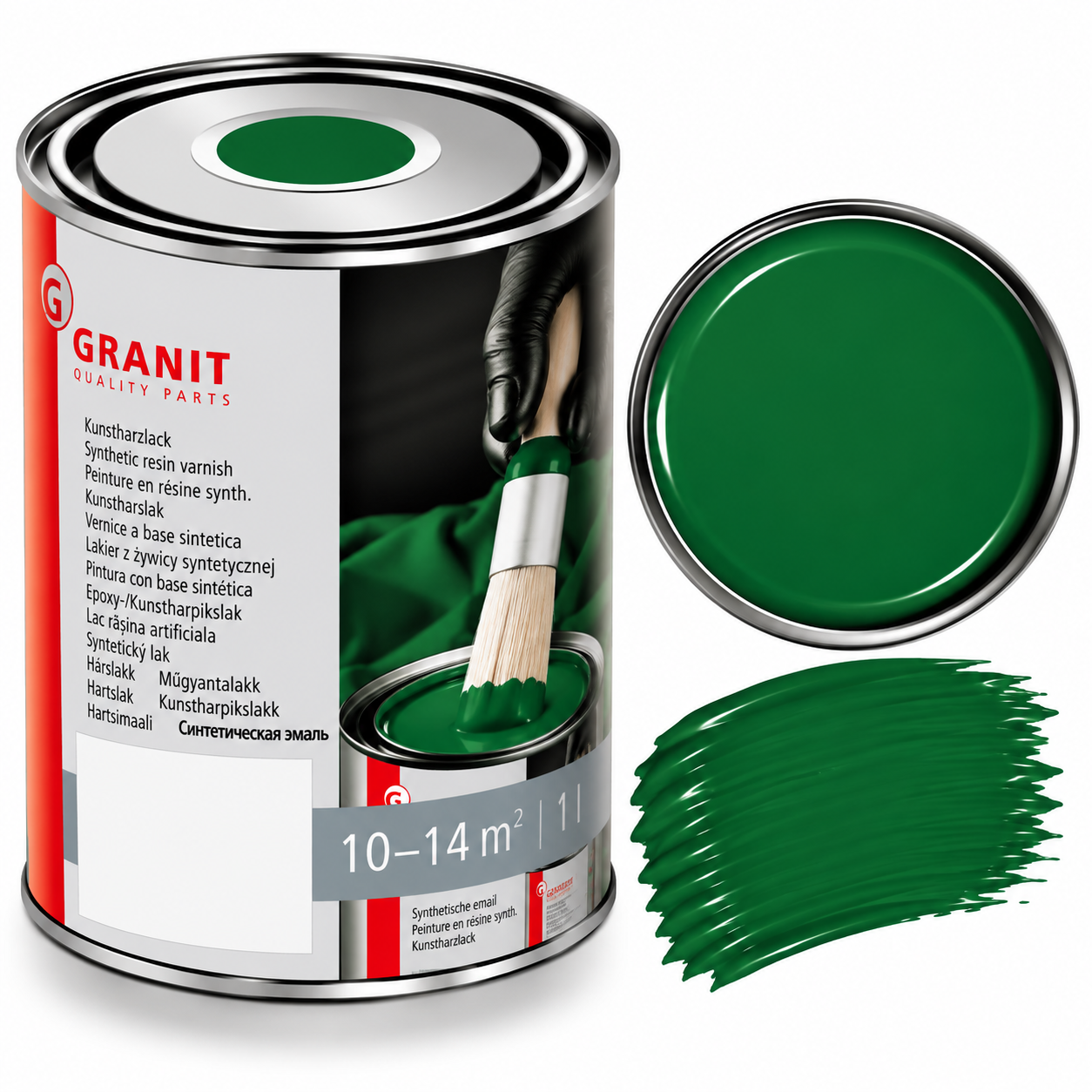 RAL 6001 Smaragdgroen 1 Liter