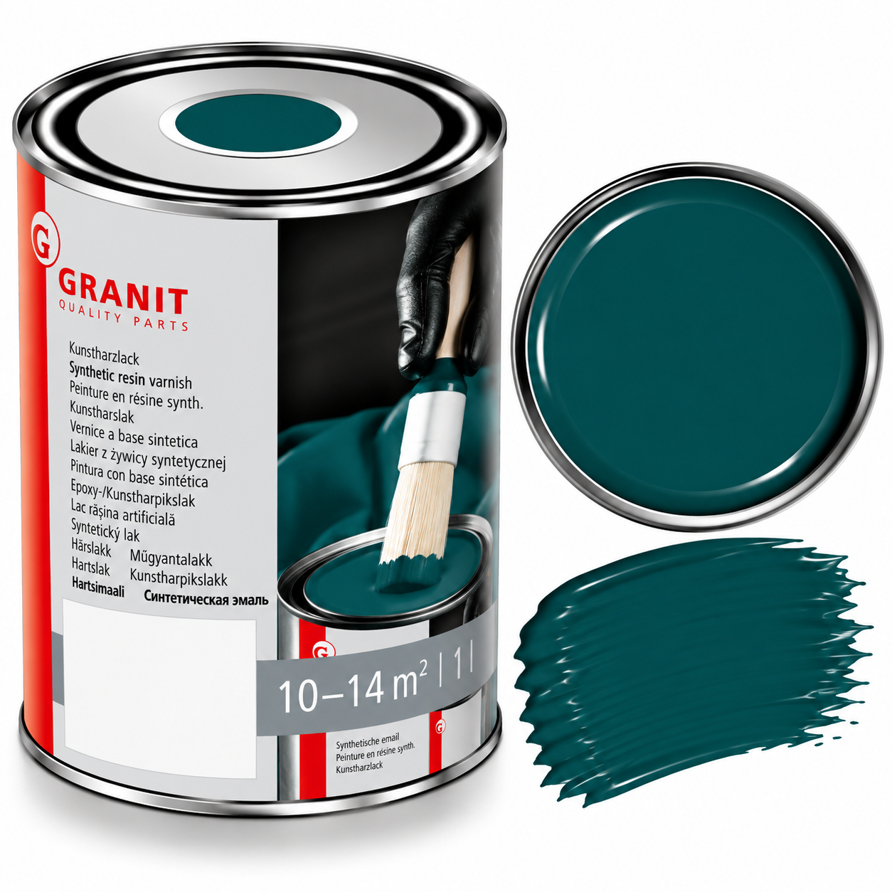 RAL 6004 Blauwgroen 1 Liter