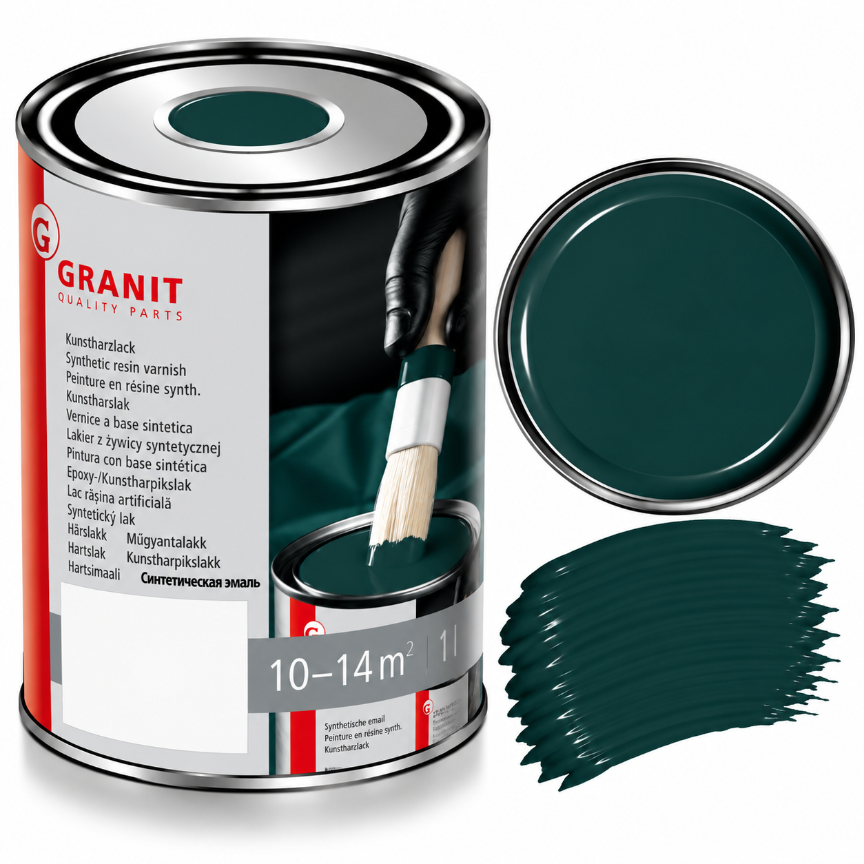 RAL 7012 Basalt-grey 1 Liter