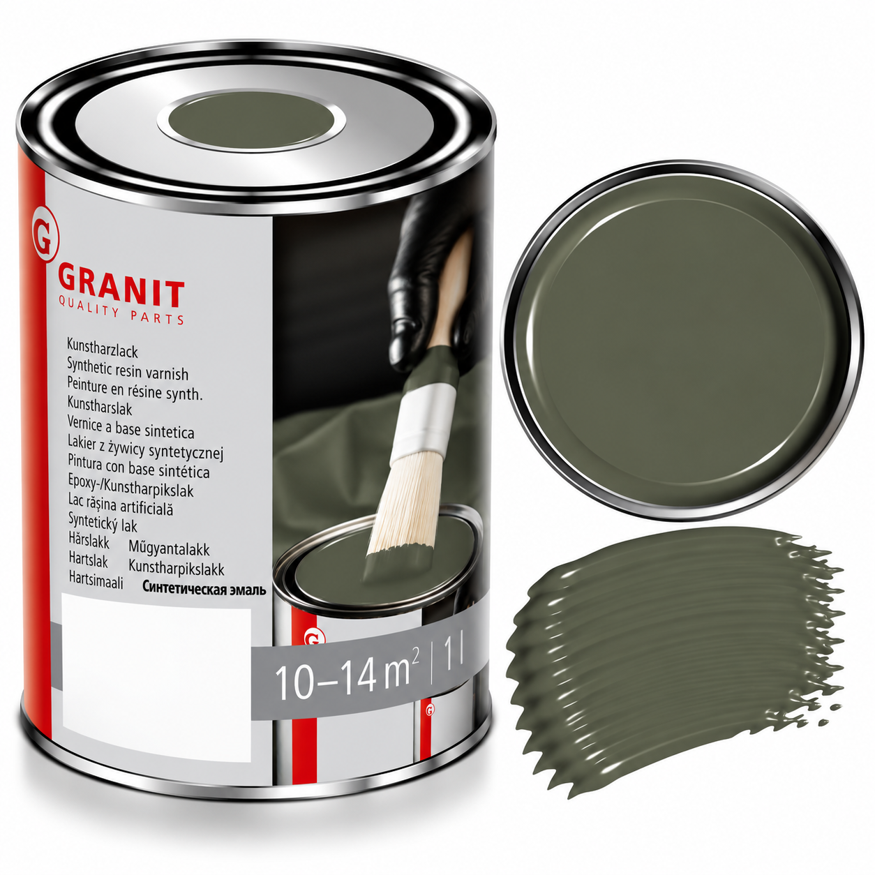 RAL 7023 Concrete-grey 1 Liter