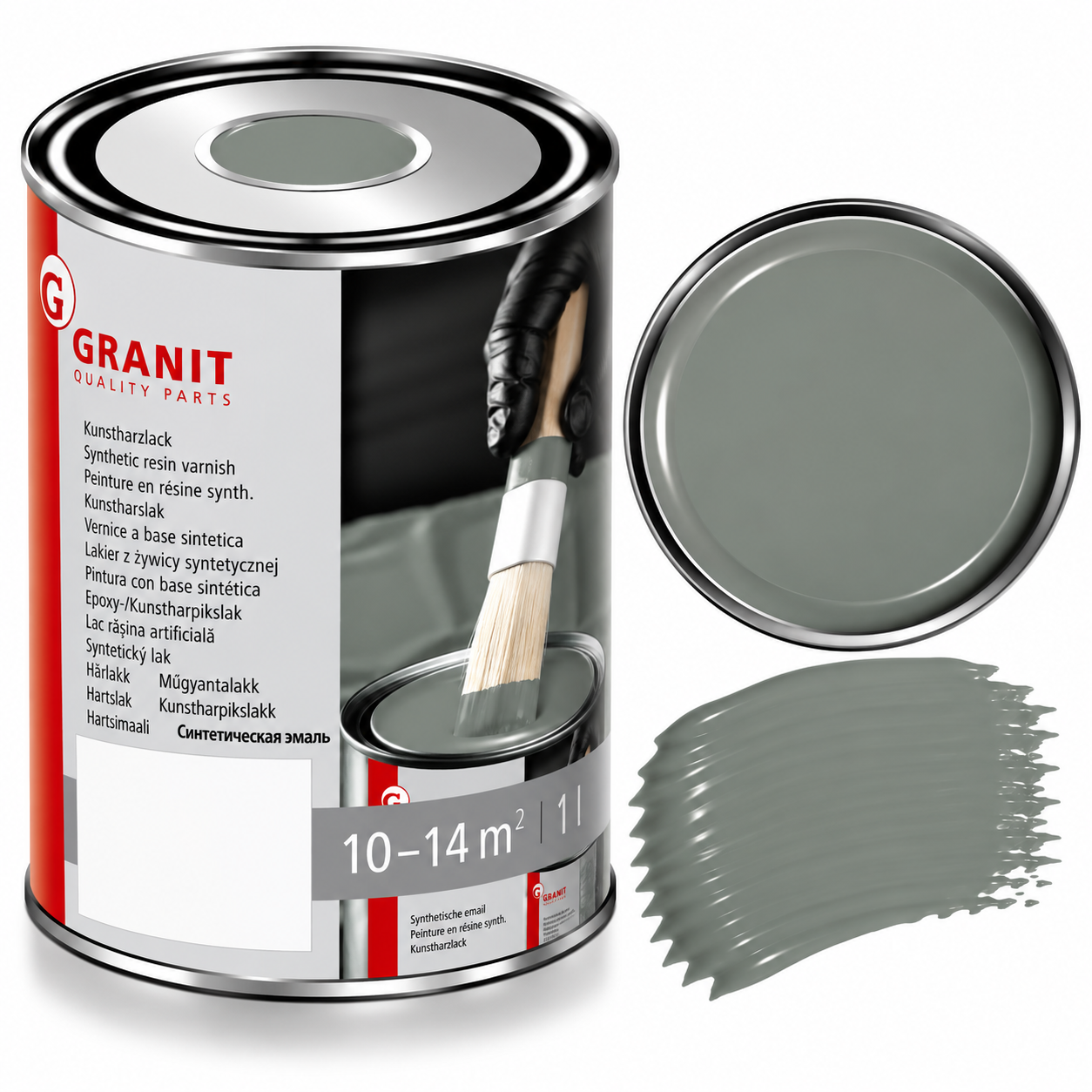 RAL 7042 Traffic-grey 1 Liter