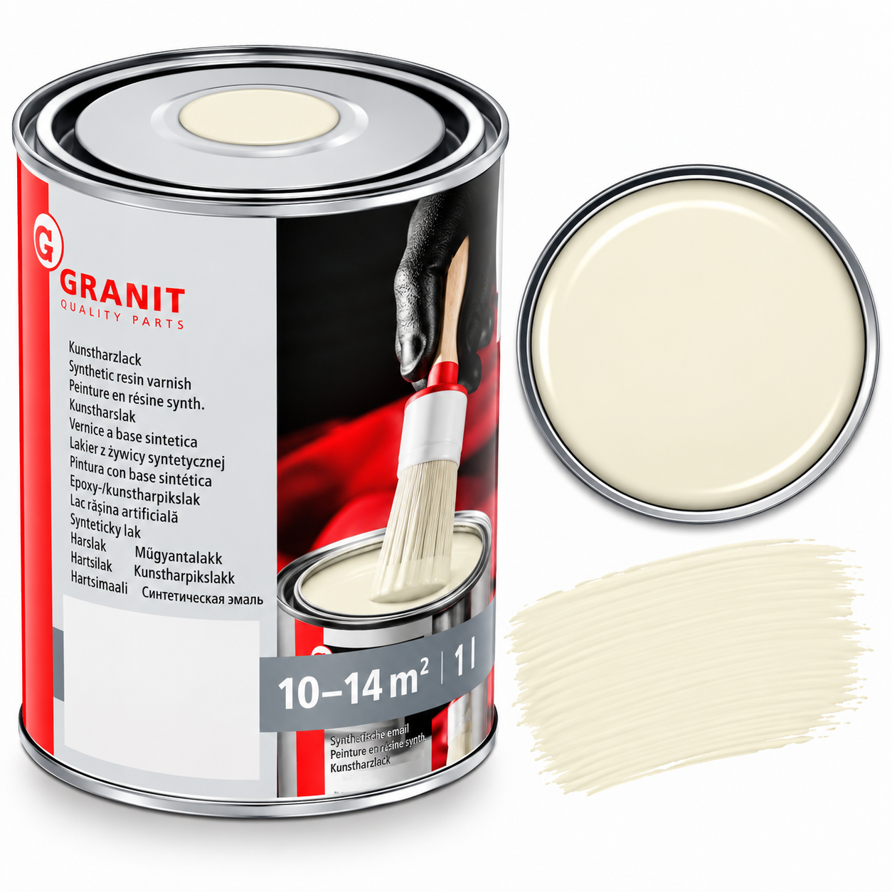 RAL 9001 Creme-white 1 Liter