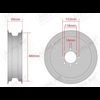 Front wheel rim 4.00 x 19 Histoparts