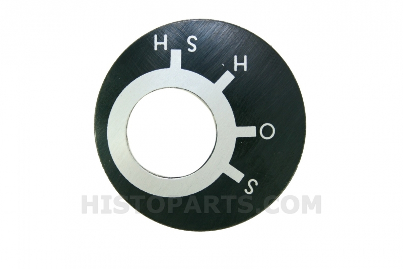 Key position plate. Massey Ferguson