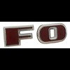 productphoto of FORD letter set for grille, Ford 1000 serie pre force