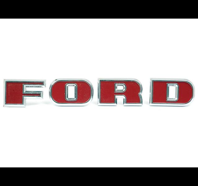 FORD letter set for grille, Ford 1000 serie pre force in detail