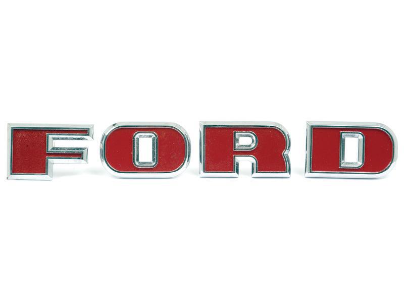 FORD letters in de grille. Ford 1000 serie. pre force in detail
