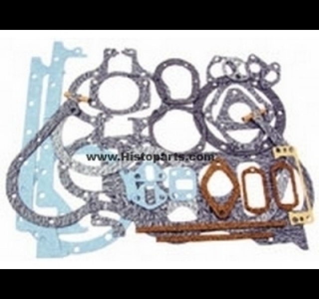Lower engine gasket set. Massey Ferguson