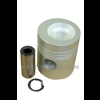 Piston, 4 rings, plain bowl.