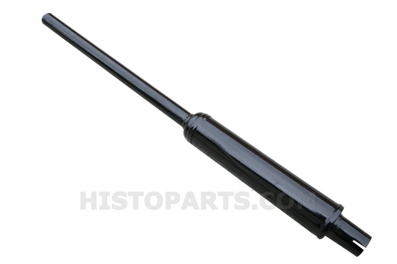 Black enamel silencer. Massey Ferguson