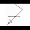 Chrome throttle lever, 14" grille tractor model. MF135
