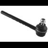 Front ball joint end, Left hand. MF135 with straight axle