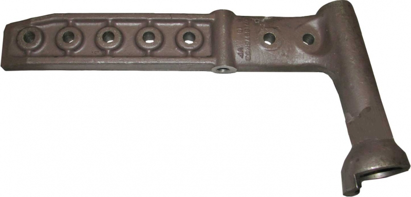 Front axle arm LH. Swept front axle