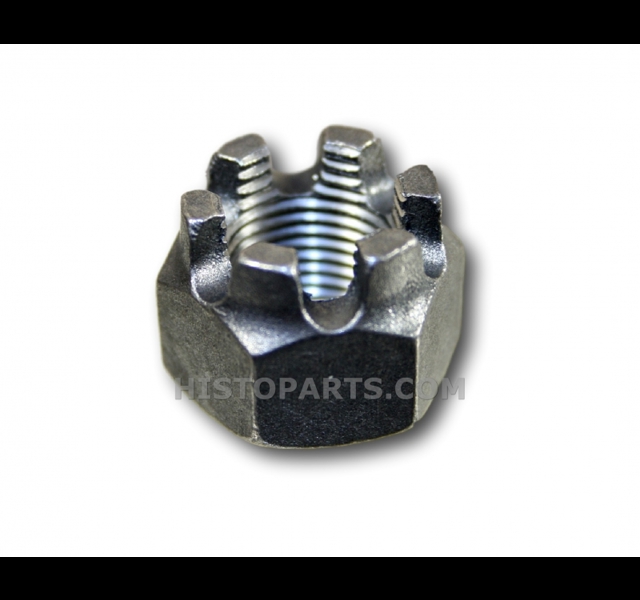 Crown nut for link arm mounting pin 135292