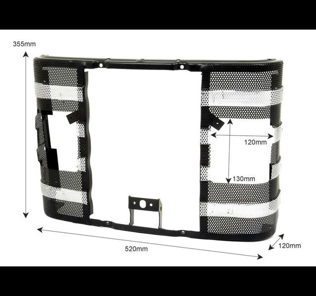 Front grille 14" (355mm) hoog. MF135 Histoparts