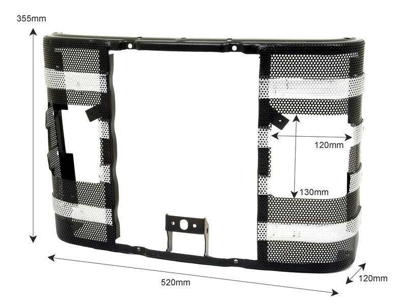 Front grille 14" (355mm) hoog. MF135 Histoparts